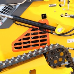 New Skid Steer Loader 24HP 4-in-1 Bucket 3-stage hydraulic pump Free Shipping
