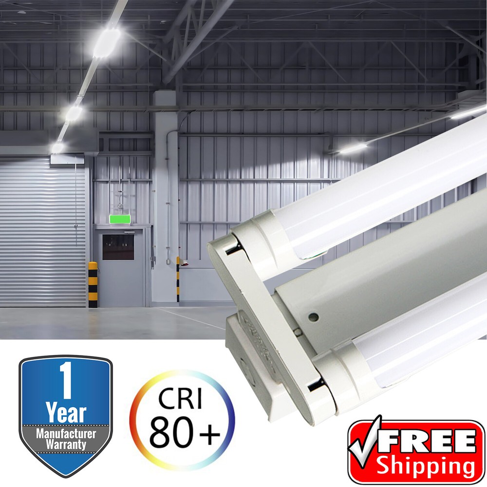 Bulb / Lamp T8 LED Store Commercial No Reflector Light Fixture *Includes 2 Bulbs