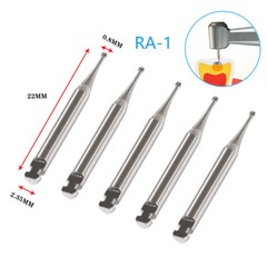 Dental RA #1-8 Round Carbide Bur for Slow Speed Latch Type #1-8 RA Burs to