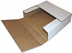 500 LP Premium Record Album Mailers Book Box Variable Depth Laser Disc Mailers