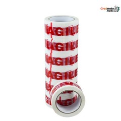 2 mil 2″x110 Yards 36 Rolls Fragile Heavy Duty Packing Tape Packaging Tapes Red