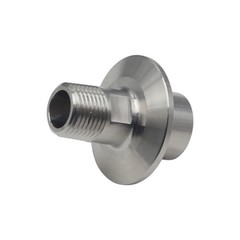 HFS(R) 1.5″TC-1/2″ NPT female x 1/2″ NPT male Tri-Clamp to 2-Side Pipe Adapter