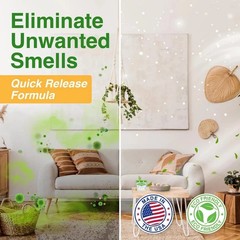 Room Shocker, Quick Release Odor Eliminator for Home & Office, Eco-Friendly…