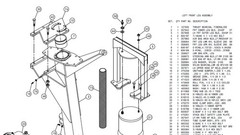 Hagie 204SP Sprayer see S/N in description Spare Parts List Manual PDF USB 1