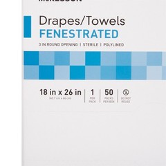 McKesson Surgical Drape Sterile Field Drape 18 W X 26 L Inch Sterile Box of 50