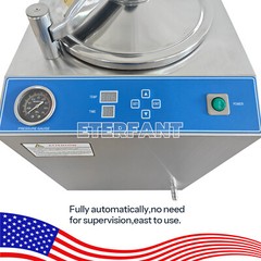 Dental 28L/35L High Pressure Sterilizer Vertical Autoclave Sterilizer 105-134°C