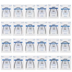 AZDENT Dental Orthodontic Stainless Steel Rectangular Arch Wires Natural Form