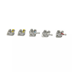 Dental Orthodontic Mini Roth Brackets Monoblock MIM Braces 022 345 Hooks