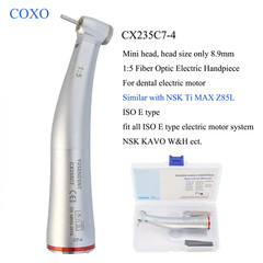 COXO Dental Slow Speed Contra Angle 1:1 1:5 6:1 10:1 Handpiece Air Motor 4Hole