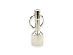 Large 21mm N52 Keychain Magnet Tester for Gold, Silver, Jewelry, & Scrap Metal