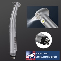 1-10*Kavo Type Dental LED E-generator High Speed Handpiece Standard 4Spray 4Hole
