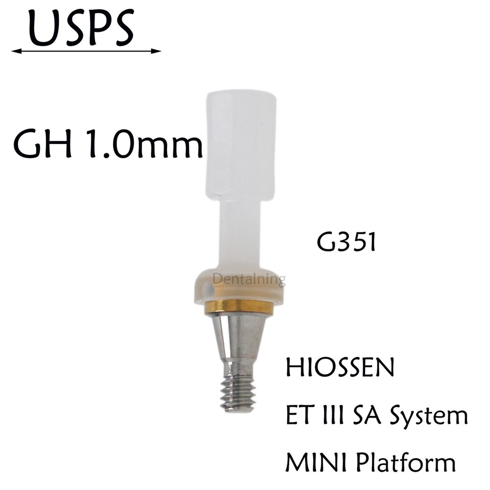 US Dental Attachment connection Locator Abutment & Male Cap For Hiossen Implants