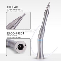 Dental Implant 1:1 Staight 20 Degree Contra Angle Handpiece External Water Spray