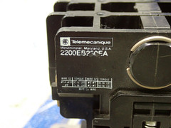 Telemecanique 2200EB230EA 25 Amp 600V Definite Purpose Contactor 24V Coil Tested