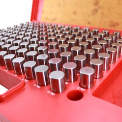 HFS(R) 125 Pcs .626 – .750″ M4 Class ZZ Steel Pin Gage Sets Plus