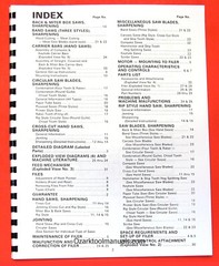 FOLEY 387 Saw Filer Owner Operators & Parts Manual 0313