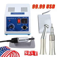 Dental Lab Electric Marathon Micromotor Polisher/Contra Angle/Straight Handpiece