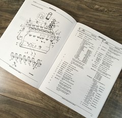 International Dt-466B Diesel Engine For 412 412B Pay Scrapers Parts Manual Ih