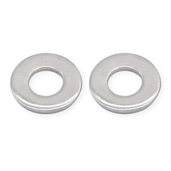 M6 Flat Washer, 14Mm OD, 18-8 304 Stainless Steel Metric Washers for Bolts Screw