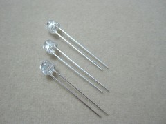 100pcs, 5mm Green Straw Hat LED 15000MCD Wide Angle Water Clear Leds Light New