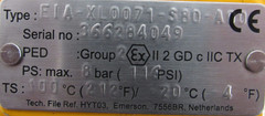 NEW HYTORK EIA-XL0071-S80-A00 ACTUATOR WITH XAB01200E EIAXL0071S80A00