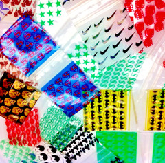 700 SMALL BAGGIES 2″ x 2″ 2020 MINI RESEALABLE POLY DESIGNER BAGS EAGLE
