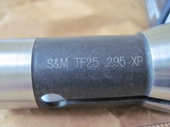 Southwick & Meister TF25 XP Extra Precision Steel Collet w/ 2 Slots, Size .295″