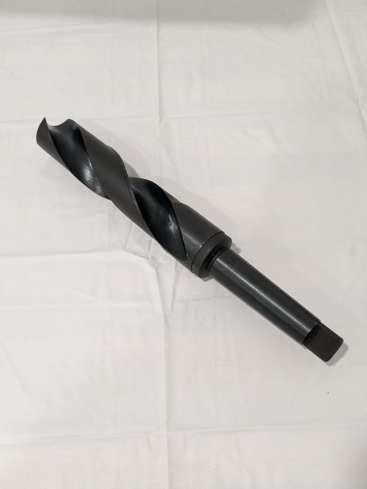 Taper Shank Drill Bit: 1-29/32" Dia, 4MT, 118 ° Point, High Speed Steel 015