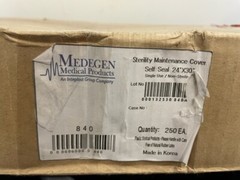 1 Case/250 Medegen 840 Sterility Maintenance Cover 24 X 30″ 2.25 mL Clear/Blue
