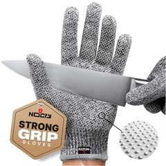 Cut Resistant Gloves with Grip Dots – Breathable & Lightweight Cutting Gloves…