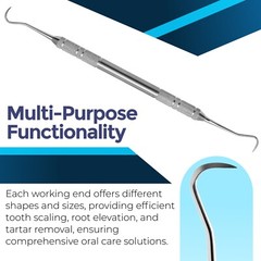 Dentist Veterinary Hygienist Sickle prob/scalers Tartar Removal Curette Dental