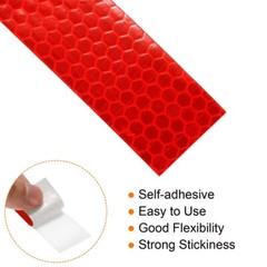 Reflective Conspicuity Tape 1” x 82FT DOT-C2 Safety Warning Sign Car Truck RV