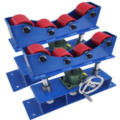 1100LBS Manual Accurate Rolling Support Frame Adjustable Height for Welding