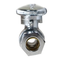 5 PIECES 1/2″ PEX X 3/8″OD BRASS 1/4 TURN STRAIGHT STOP VALVE (LEAD-FREE)