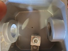 Appleton ADR1034 100A Female Recp. w/ Angle & Box (E-154e)