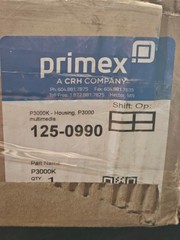 Primex SOHO Pro P3000K 125-0990 30″ Plastic Enclosure w/Base, Hinged Lid, White