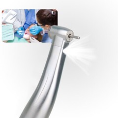 Dental 1:5 Increasing LED Fiber Optic Contra Angle 4 Spray Fit NSK X95L Ti-Max
