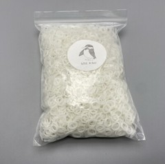 5000Pcs/pack Dental Orthodontic Elastics Ligature Ties Rubber Bands Clear