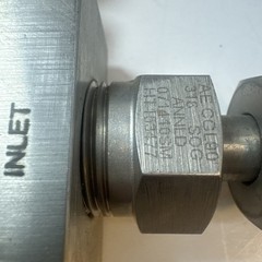 Autoclave Engineers 30VM9072-WO High Pressure Needle Valve MWP 30,000 PSI @ RT