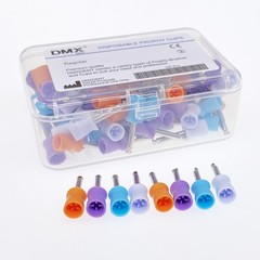 100-1000*Dental Rubber Prophy Tooth Teeth Polish Polishing Cups Latch Type Brush