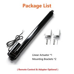 DC 24V Electric Linear Actuator Motor 3000N 660lb 2″~ 40″ Heavy Duty Fast IP65