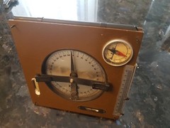 VERY RARE Bevel Protractor 0-360 Degree Angular Dial Angle USSR 1965s