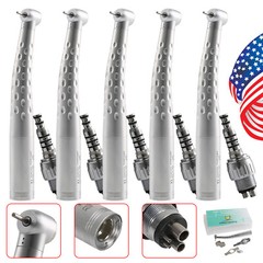 1-5* Dental High Speed Standard Head Turbine Handpiece w/ 4Hole Quick Coupler Dr