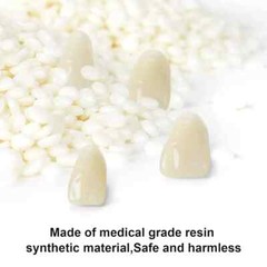 Dental Acrylic Resin Denture Teeth A2 T8 Full Set False Teeth Upper Lower