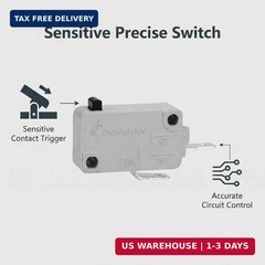 KW3A Microwave Oven Door Switch 16A 125V/250V Door Interloc (2 Normally Open and