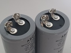 2Pk- 200MFD 200UF 42*70mm ABC CD60 Motor Start Capacitor 125VAC HVAC 125V