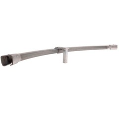 Floor Mount Curved Track 90 Degree Bend, 24″ Radius, 175lb Max Load Rating