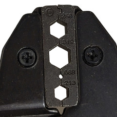 Ratchet Action Coax Cable Connector Crimp Tool F Type BNC RG58 RG59 RG6 RG62