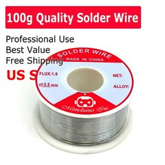 New 63/37 Tin Line Soldering 0.8mm Rosin Core Solder Flux Welding Wire Reel