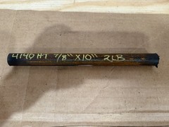 One Piece 4140 Hot Rolled Steel Bar Round Stock Heat Treated 7/8” OD x ~10”